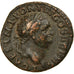 Monnaie, Titus, As, 73 AD, Rome, Très rare, TTB, Bronze, RIC:634