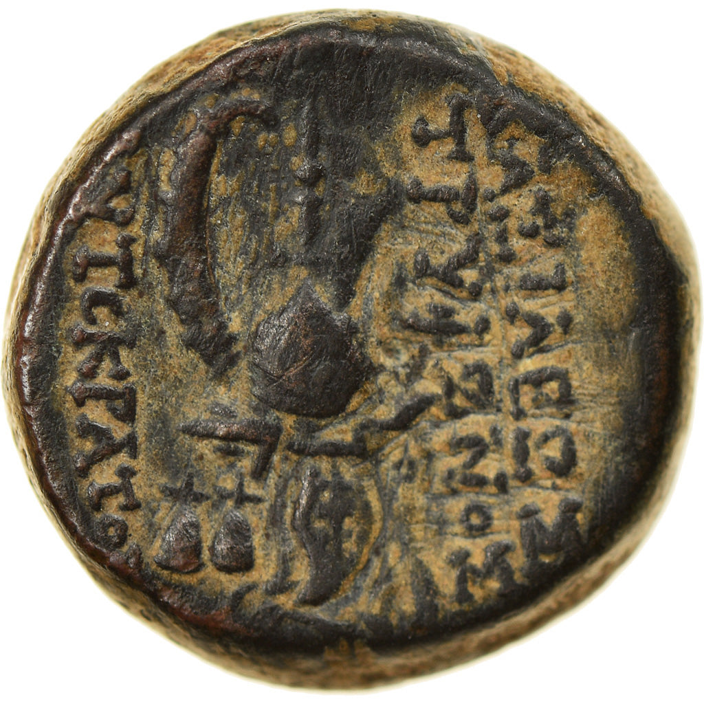 Coin, Seleukid Kingdom, Tryphon, Bronze Æ, 142-138 BC, Antioch, AU(50-53)