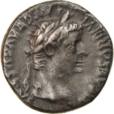 Moneta, Tiberius, Denarius, AD 14-37, Lyon - Lugdunum, AU(50-53), Srebro, RIC:30