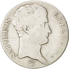 Moneta, Francia, Napoléon I, 5 Francs, 1806, Bayonne, MB, Argento, KM:673.8