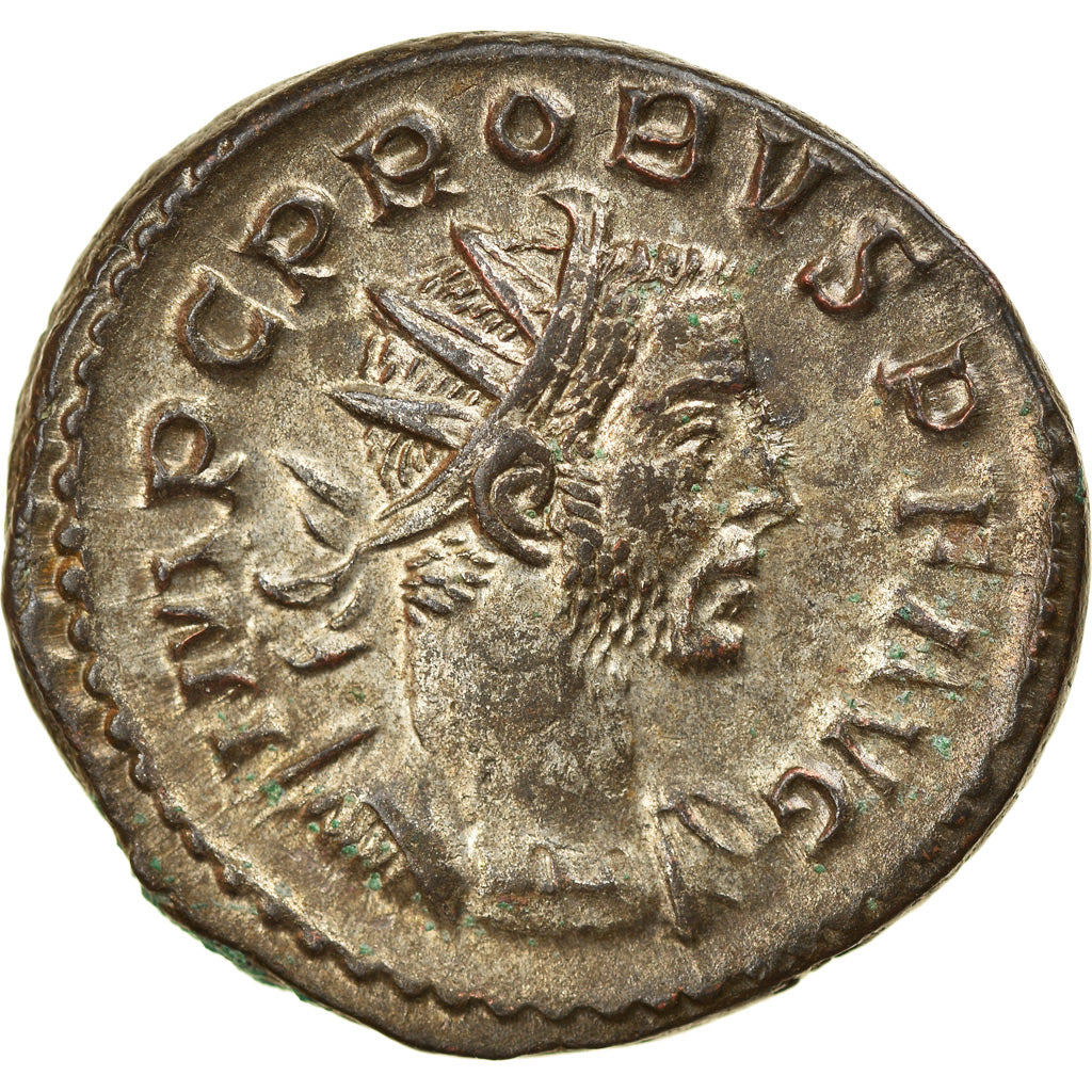 Moeda, Probus, Antoninianus, AD 277, Lyon - Lugdunum, AU(55-58), Lingote, RIC:17