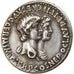 Coin, Nero, Denarius, 55 AD, Rome, Fourrée, AU(50-53), Silver, RIC:7