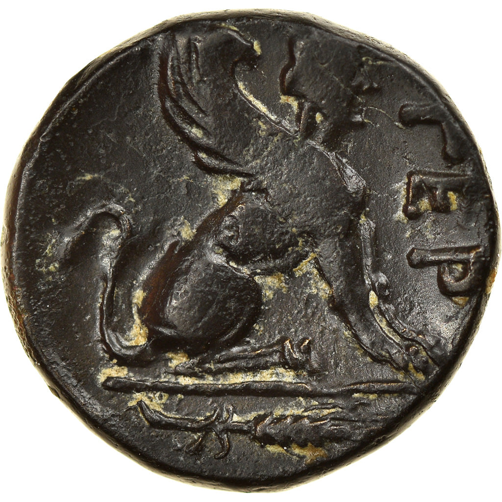 Moeda, Trôade, Gergis, Bronze Æ, 4th century BC, EF(40-45), Bronze