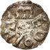 Monnaie, France, Charlemagne, Obole, 768-781, Melle, Rare, TTB, Argent, Prou:678