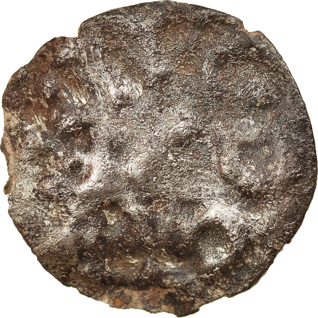 Monnaie, France, Charlemagne, Obole, 768-781, Melle, Rare, TTB, Argent, Prou:678