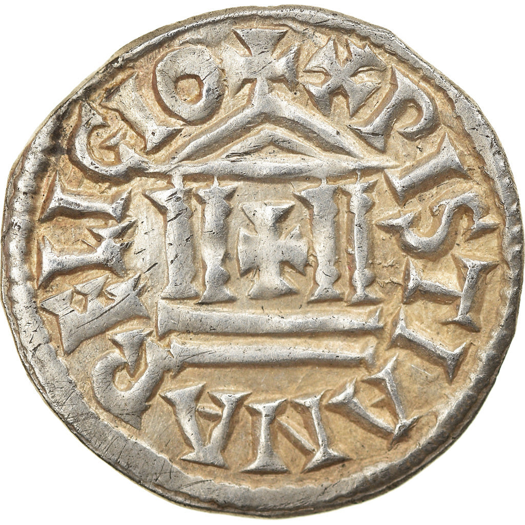 Münze, Frankreich, Louis le Pieux, Denarius, 822-840, VZ, Silber