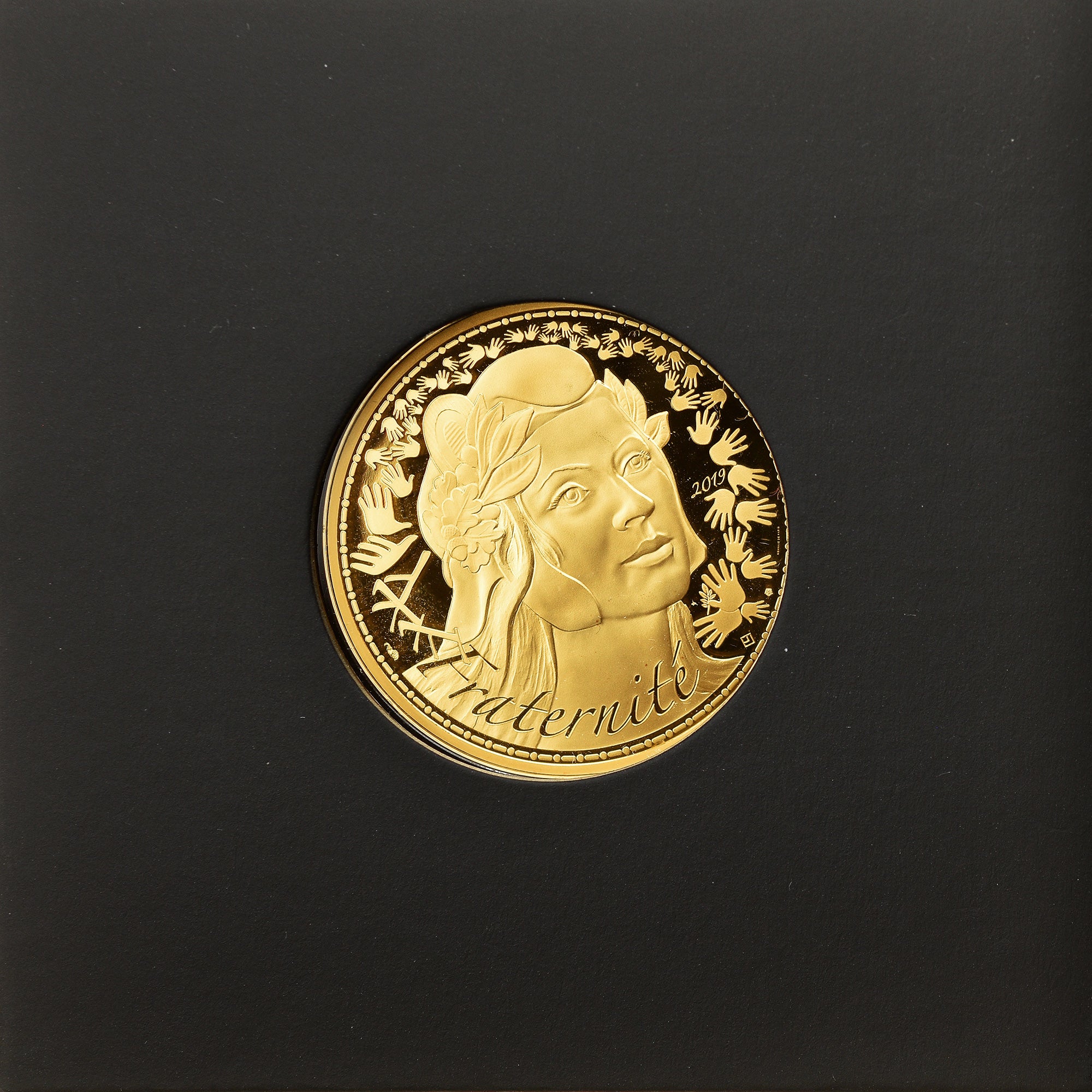 France, Monnaie de Paris, 1000 Euro, Marianne, Fraternité, 2019, Paris, BU