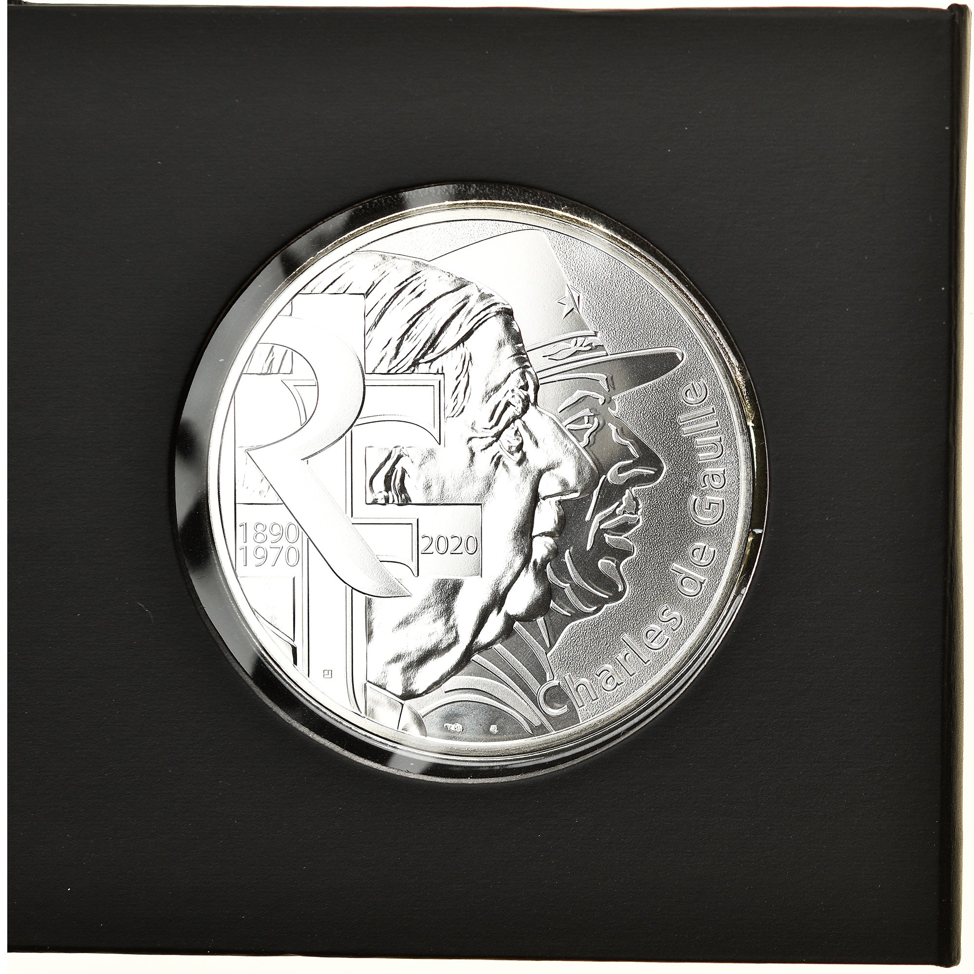 França, Monnaie de Paris, 100 Euro, Charles De Gaulle, 2020, Paris, BU