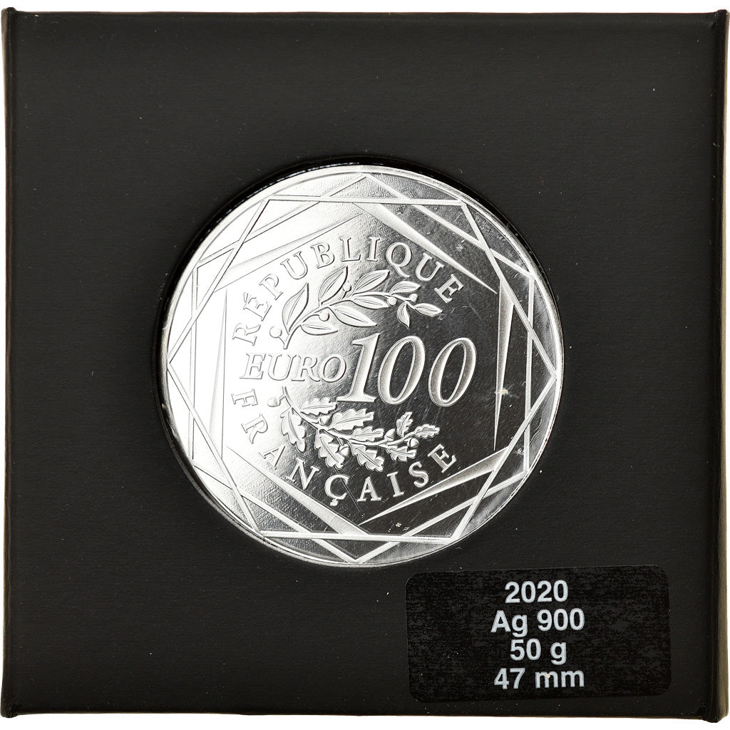 França, Monnaie de Paris, 100 Euro, Charles De Gaulle, 2020, Paris, BU
