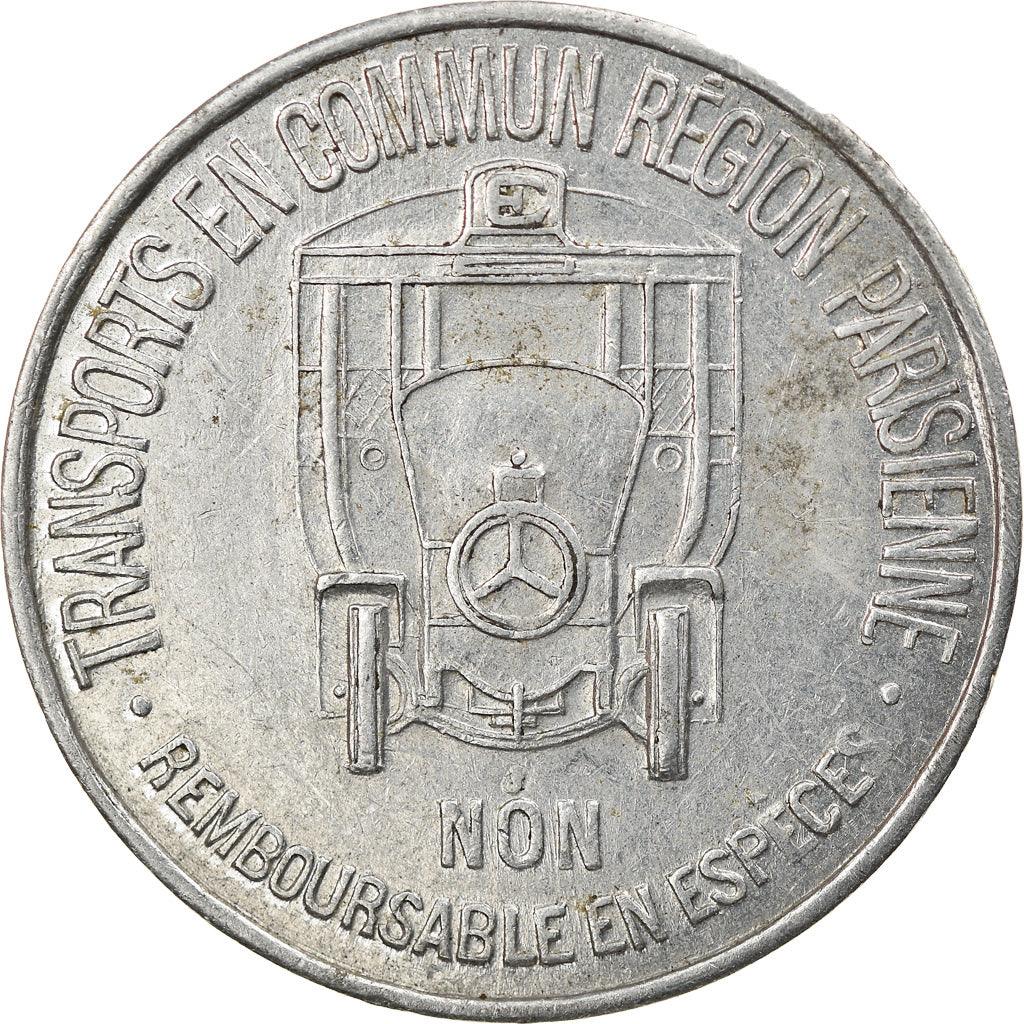 Monnaie, France, Transport en Commun Région Parisienne, Paris, 35 Centimes