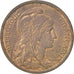 FRANCE, Dupuis, 2 Centimes, 1907, Paris, KM #841, AU(55-58), Bronze, 20.2,...