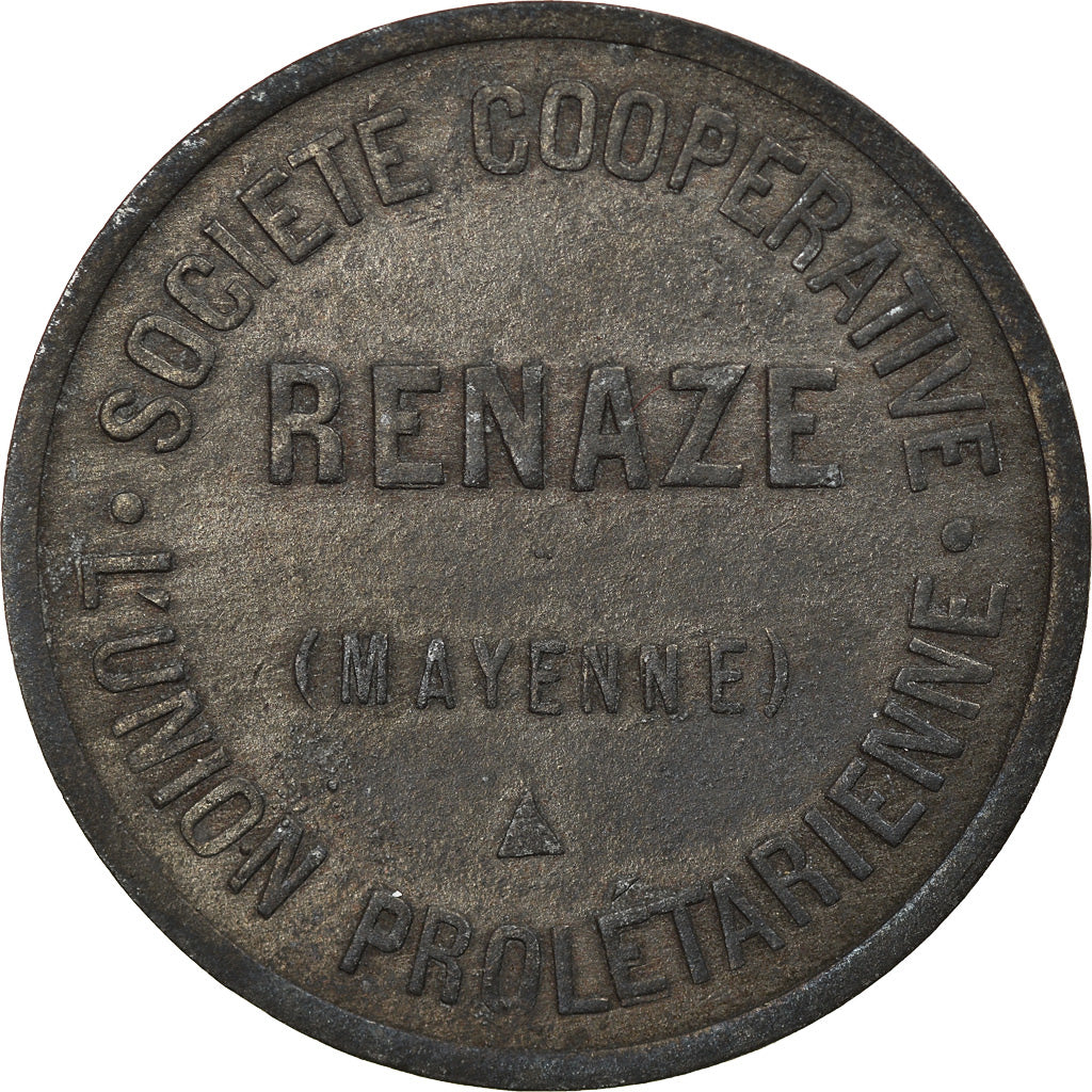 Moeda, França, Société Coopérative l'Union Prolétarienne, Renaze, 1 Kg 500