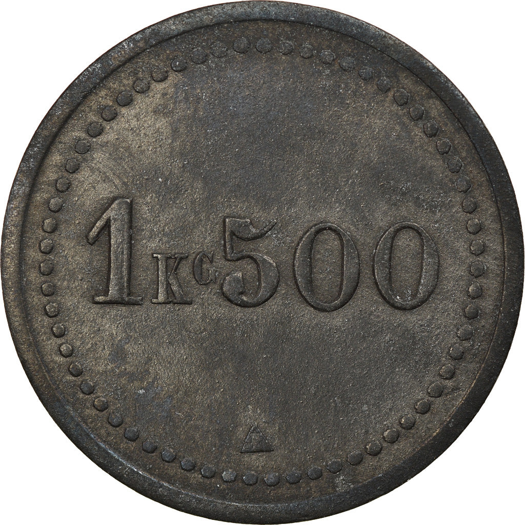 Moeda, França, Société Coopérative l'Union Prolétarienne, Renaze, 1 Kg 500