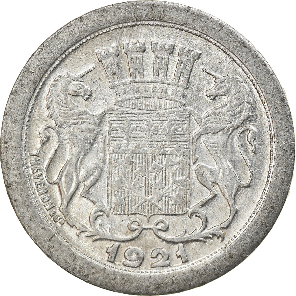 Monnaie, France, Chambre de Commerce, Amiens, 5 Centimes, 1921, SUP, Aluminium