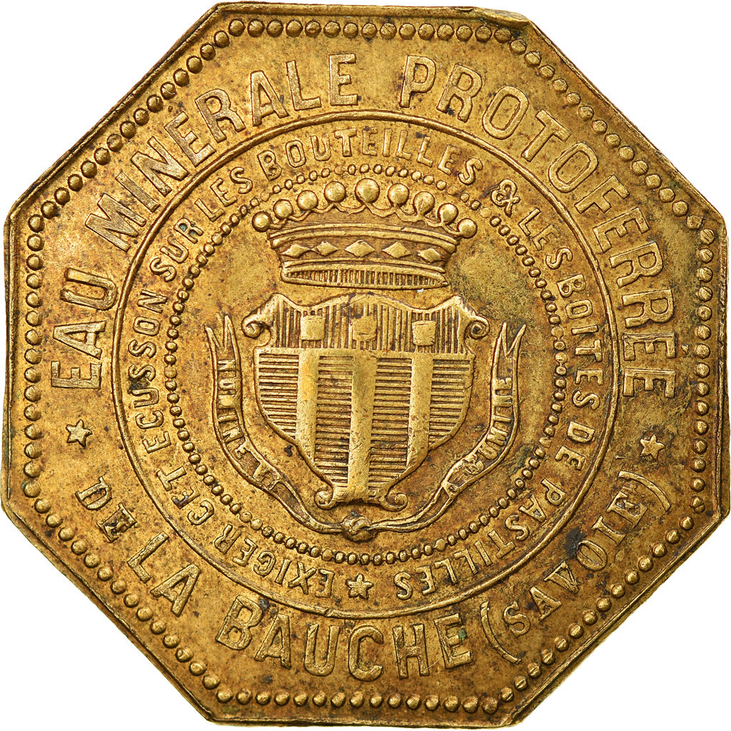 Francia, Token, La Bauche, Pastilles Férrugineuses, Eau minérale protoferrée