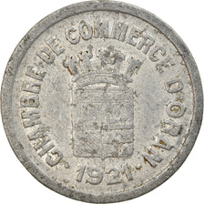 Coin, Algeria, Chambre de Commerce, Oran, 5 Centimes, 1921, VF(30-35)