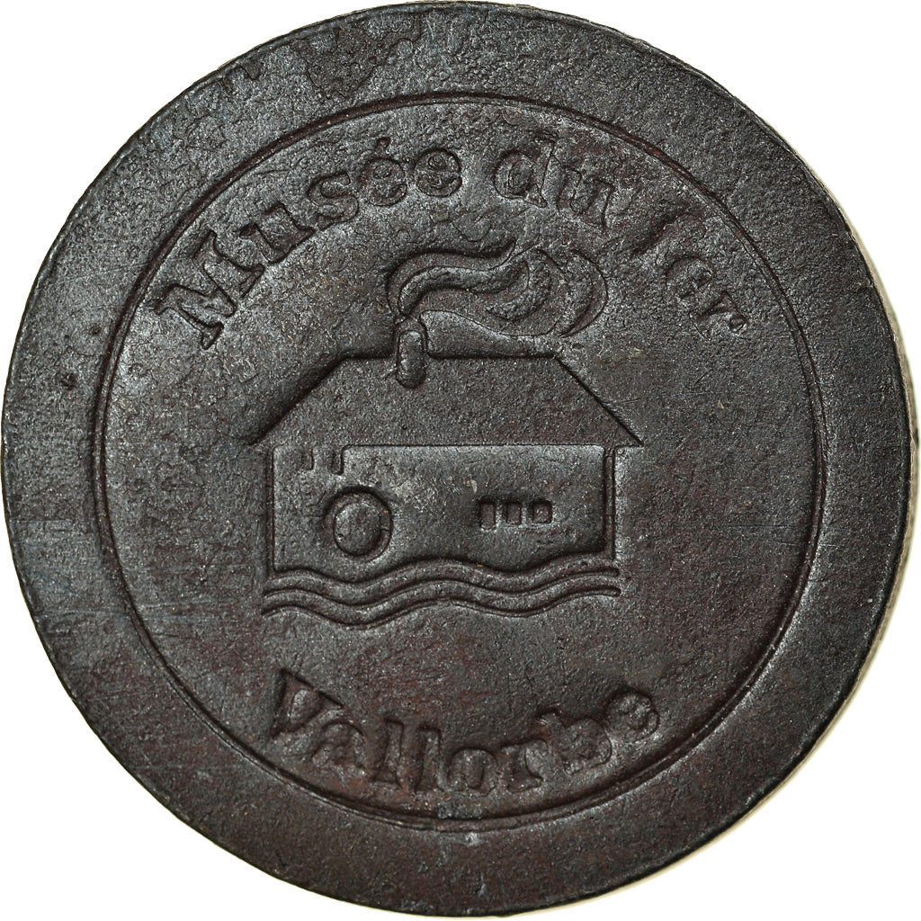 Switzerland, Advertising Token, Musée du fer, Vallorbe, AU(50-53), Iron