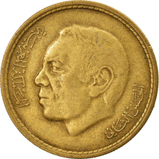 Moneta, Marocco, al-Hassan II, 20 Santimat, 1974/AH1394, BB, Alluminio-bronzo