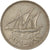 Moneta, Kuwait, Jabir Ibn Ahmad, 50 Fils, 1979/AH1399, SPL-, Rame-nichel, KM:13