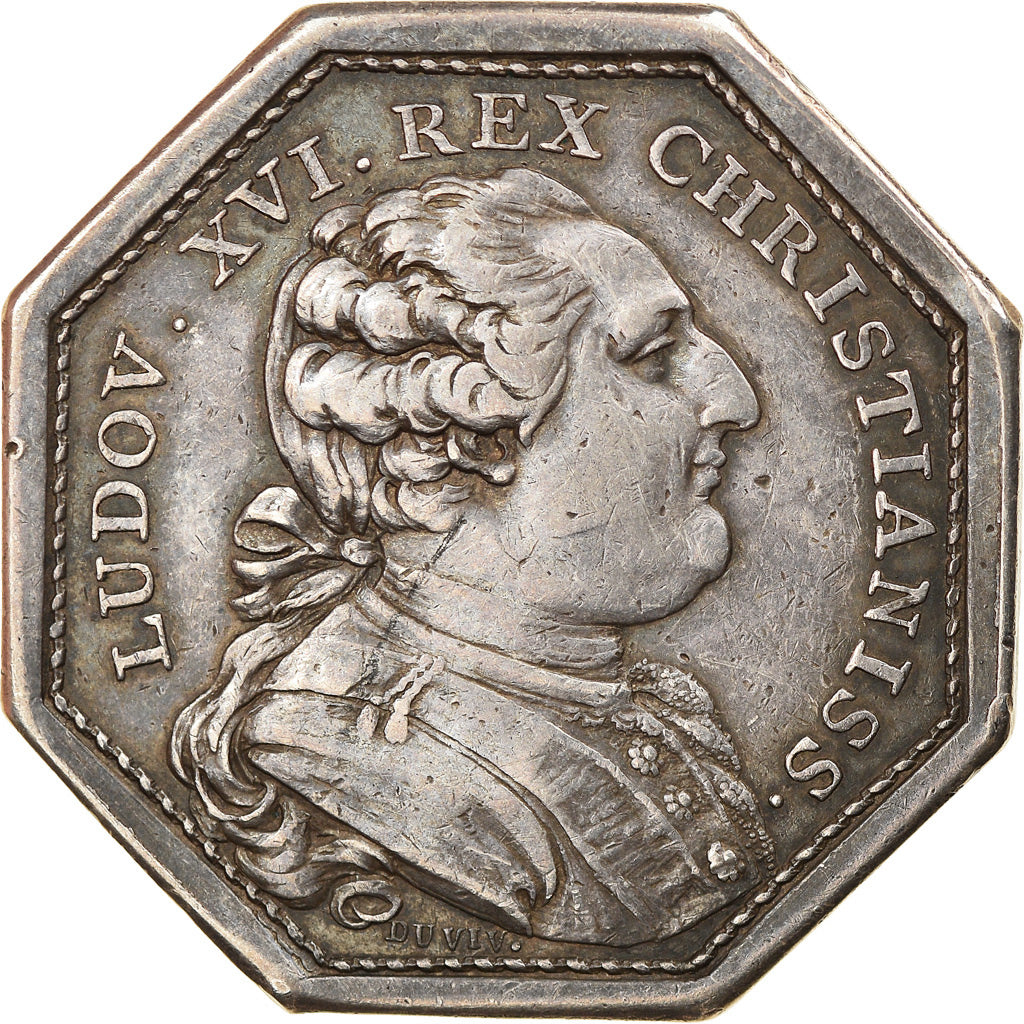 France, Jeton, Louis XVI, 1786, Administration du collège royal de Saintes