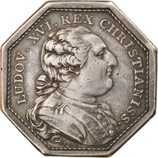 France, Jeton, Louis XVI, 1786, Administration du collège royal de Saintes
