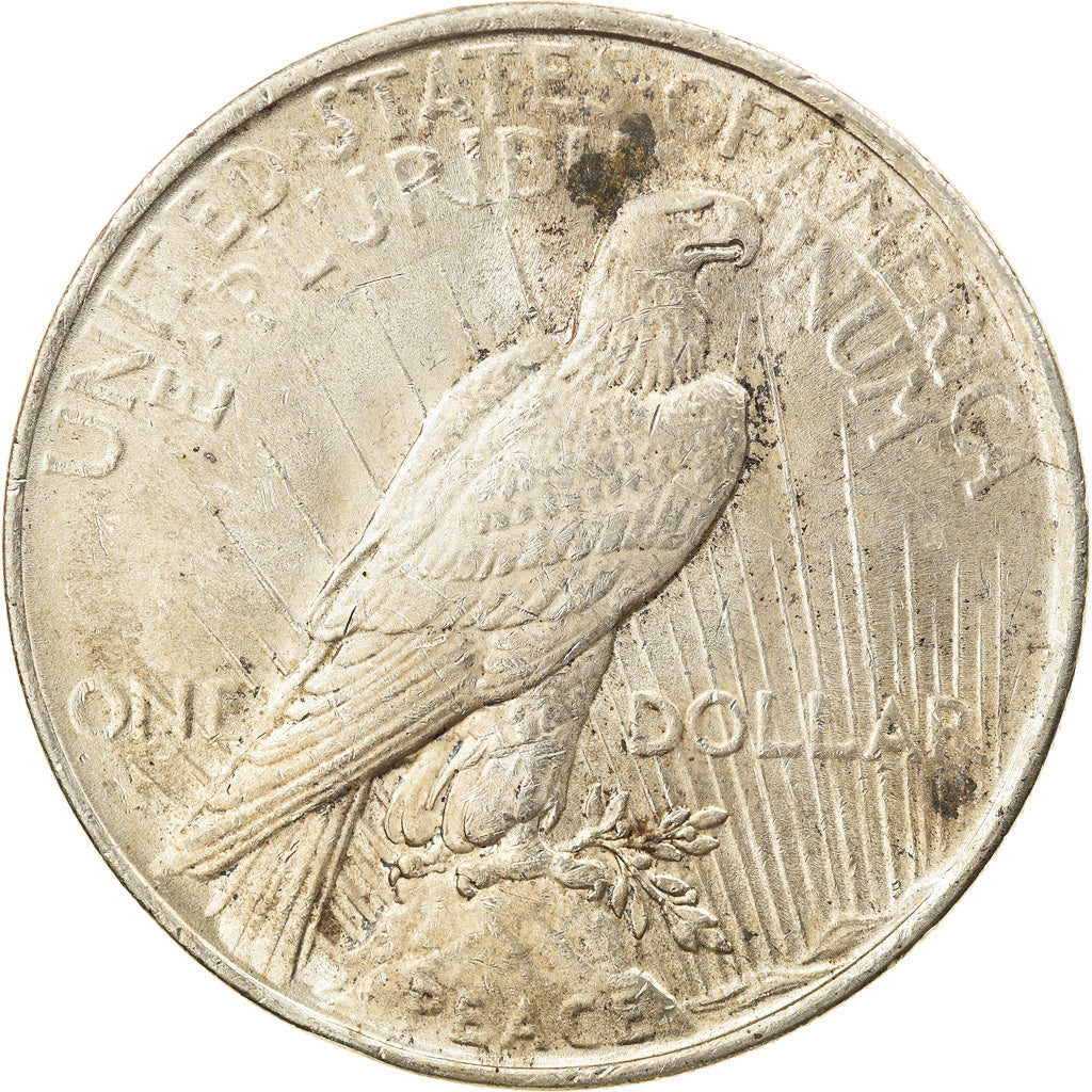 Coin, United States, Peace Dollar, Dollar, 1922, Philadelphia, AU(50-53)
