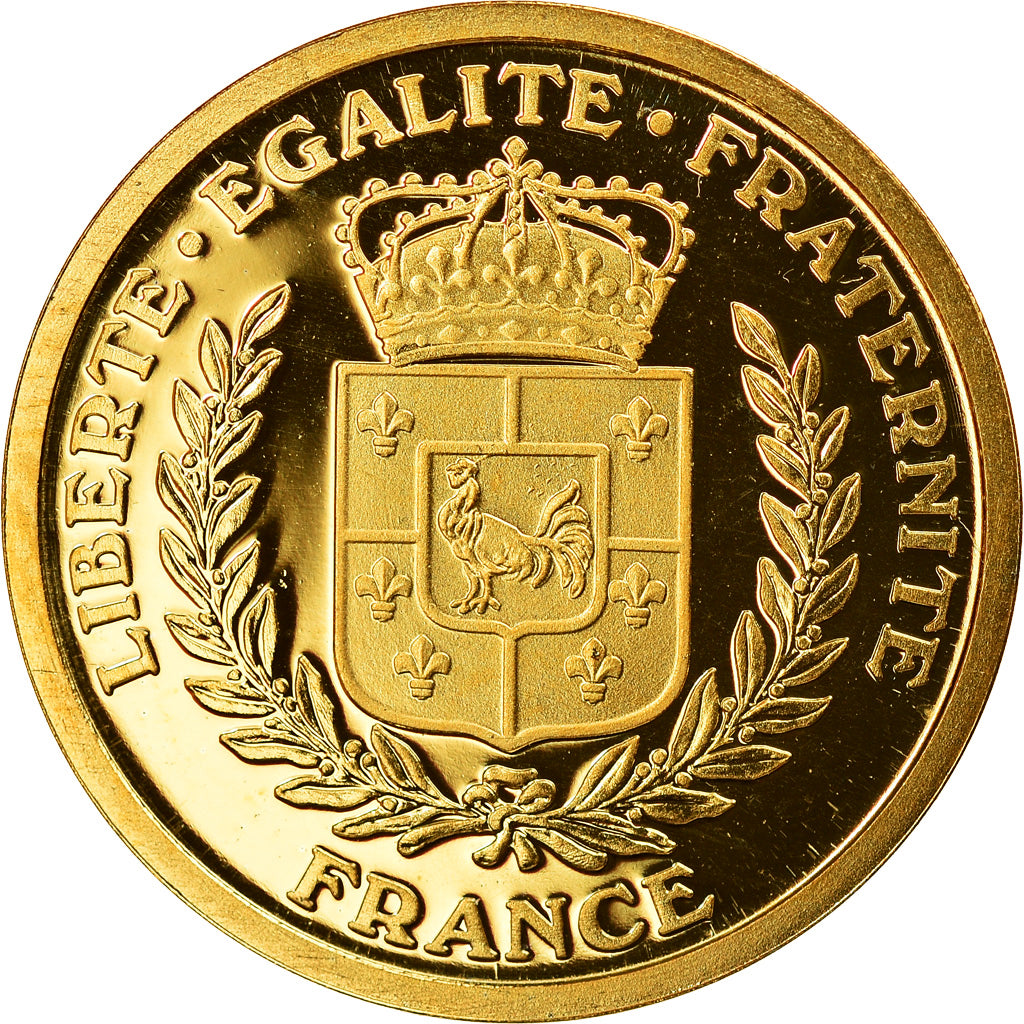 France, Médaille, 65ème Anniversaire de la Libération, 2010, FDC, Or