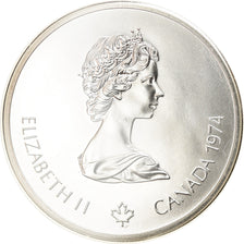 Monnaie, Canada, Elizabeth II, Cycling, 10 Dollars, 1974, Ottawa, FDC, Argent