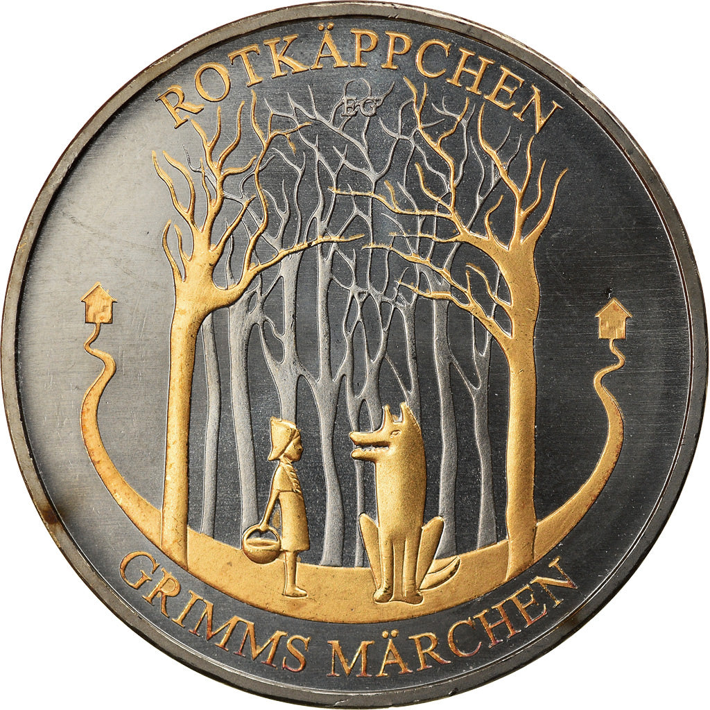 GERMANY - FEDERAL REPUBLIC, 20 Euro, Rotkäppchen, 2016, Berlin, MS(65-70)