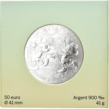 Francia, Monnaie de Paris, 50 Euro, Mickey & la France, 2018, Paris, FDC