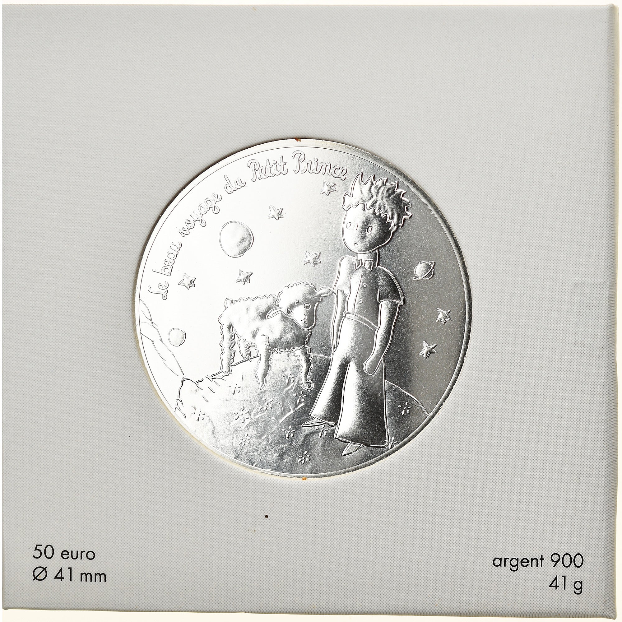 Frankreich, Monnaie de Paris, 50 Euro, Petit Prince Beau Voyage, 2016, Paris