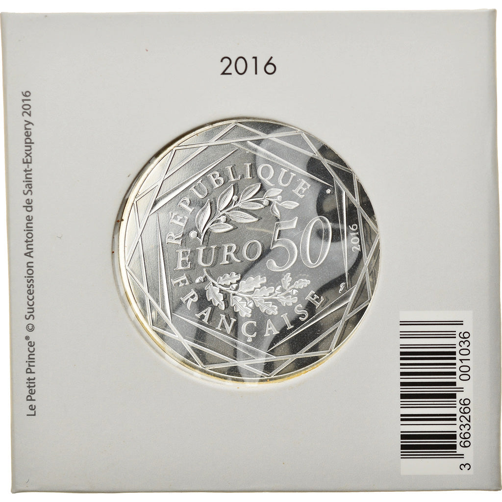 Frankreich, Monnaie de Paris, 50 Euro, Petit Prince Beau Voyage, 2016, Paris