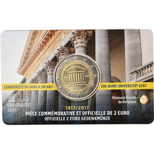 Belgium, 2 Euro, 200 years of the University of Ghent, 2017, French Text