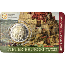 Belgium, 2 Euro, Pieter Bruegel the Elder, 2019, Dutch Text, MS(65-70)