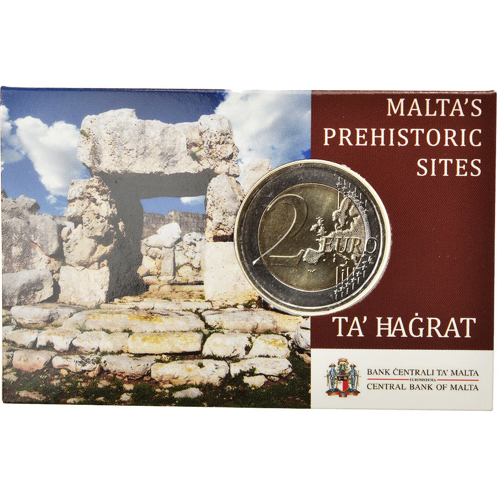 Malta, 2 Euro, Ta' Ħaġrat, 2019, MS(65-70), Bimetálico