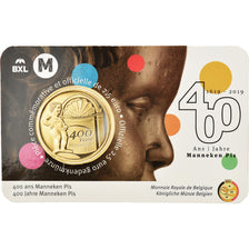 Belgium, 2-1/2 Euro, Manneken Pis, Bruxelles, 2019, French Text, MS(65-70)