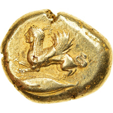 Moneta, Mysia, Kyzikos, Stater, 550-450 BC, Rare, BB, Elettro, SNG-France:200