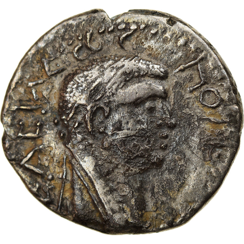 Coin, Pontos, Polemo II, with Nero, Drachm, 57-58, EF(40-45), Silver