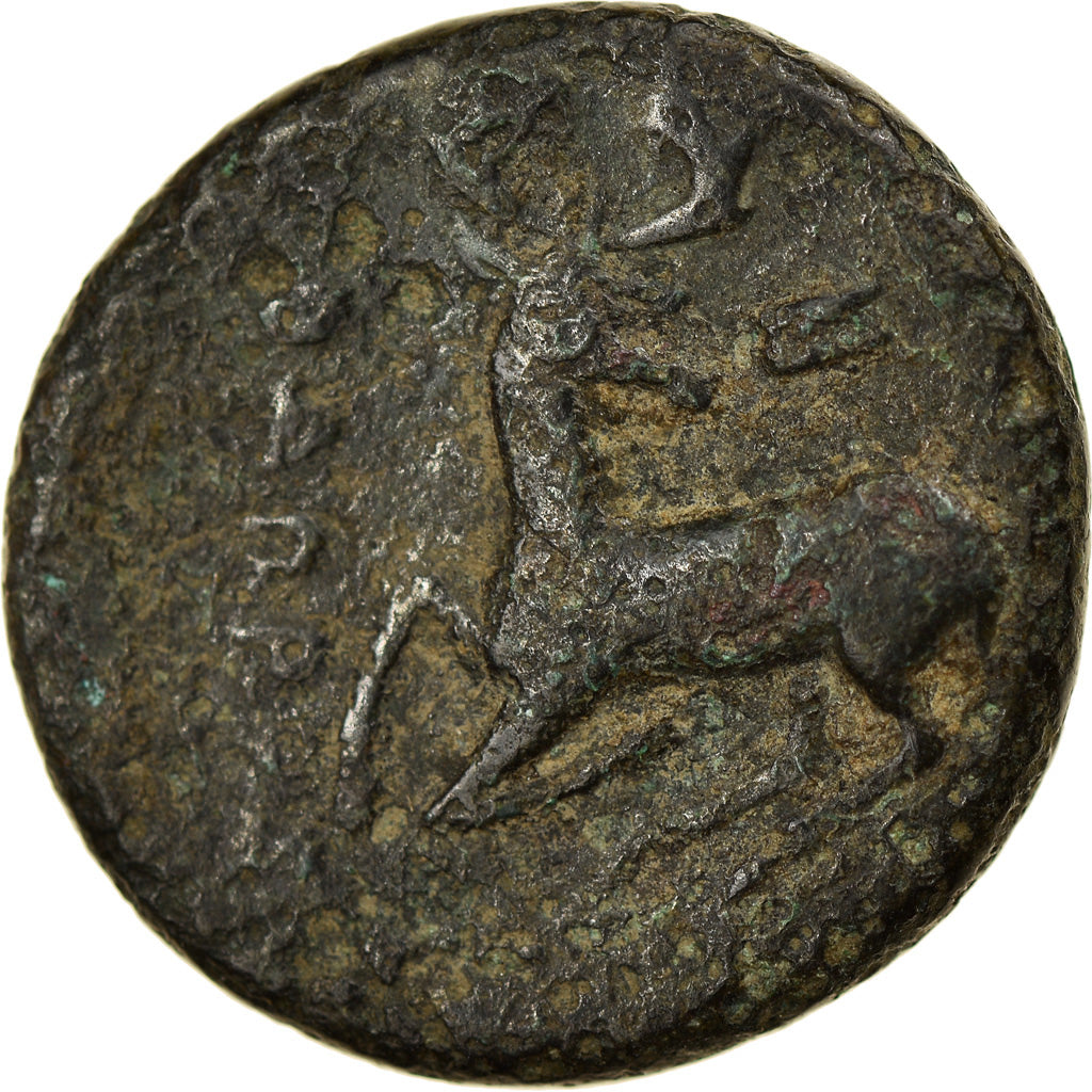 Coin, Ionia, Ephesos, Bronze Æ, 370-350 BC, VF(20-25), Bronze