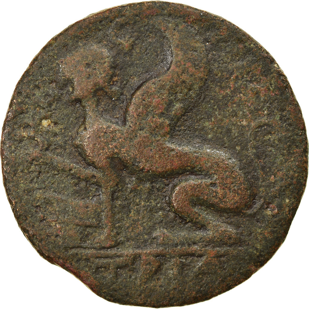 Moneta, Ionia, Chios, 3 Assaria, 2nd century BC, MB, Bronzo