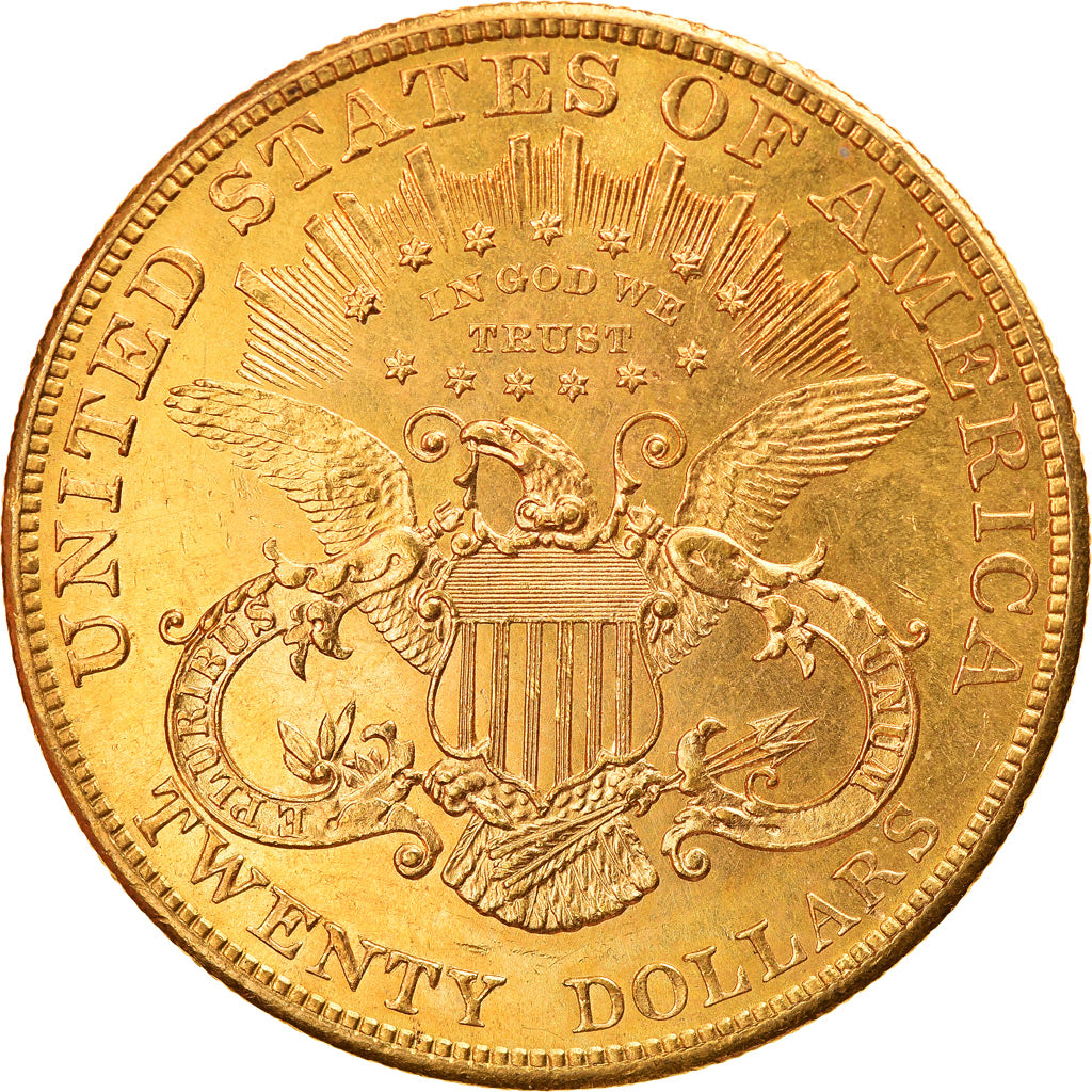 Moneta, Stati Uniti, Liberty Head, $20, 1904, Philadelphia, Prooflike, SPL, Oro