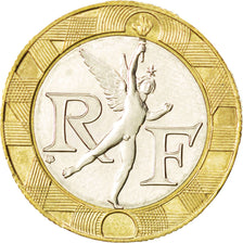 Francia, Génie, 10 Francs, 1993, SPL, Alluminio-bronzo, KM:964.2, Gadoury:827