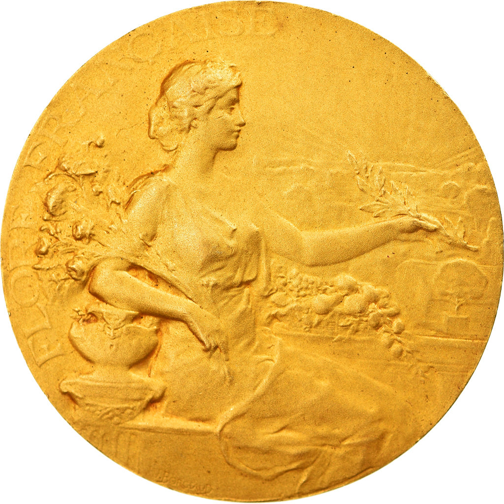 France, Medal, Flore Française, Société Nationale d'Horticulture de France