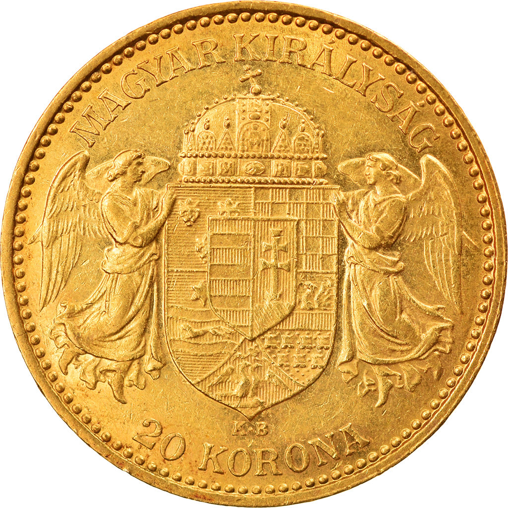 Münze, Ungarn, Franz Joseph I, 20 Korona, 1898, Kormoczbanya, VZ, Gold, KM:486