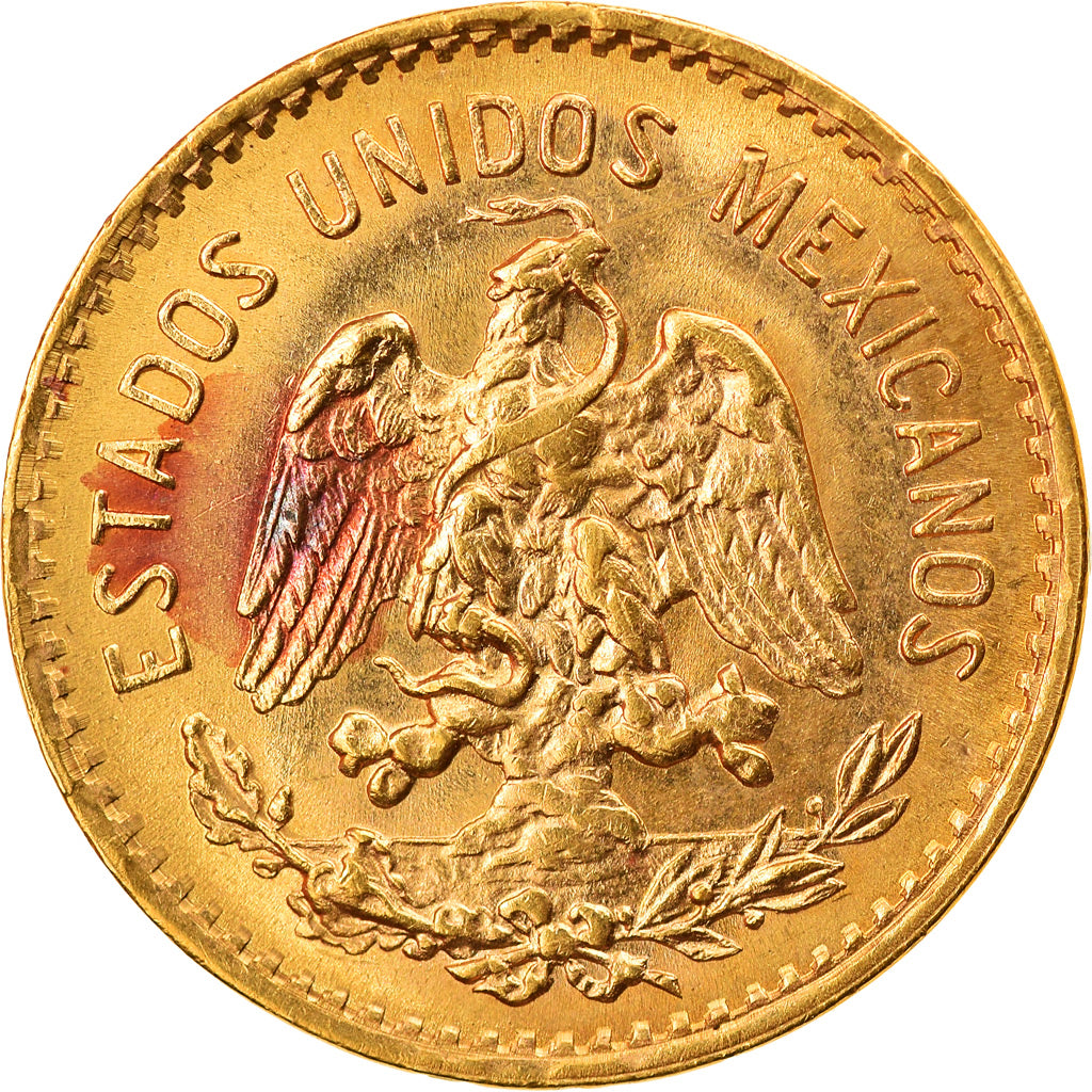 Monnaie, Mexique, 5 Pesos, 1955, Mexico City, SUP+, Or, KM:464