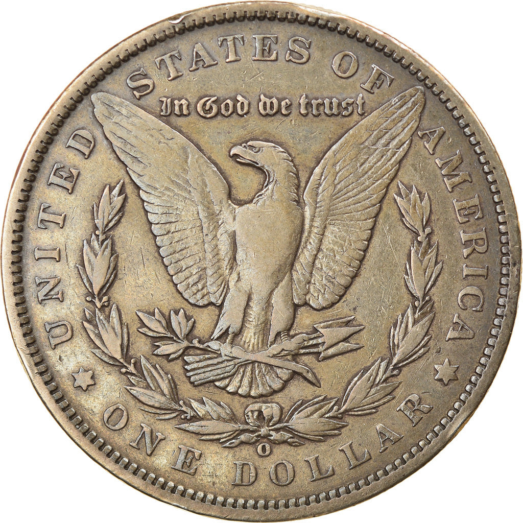 Coin, United States, Morgan Dollar, Dollar, 1891, New Orleans, EF(40-45)