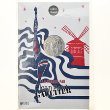 France, Monnaie de Paris, 10 Euro, Jean-Paul Gaultier (Paris, Capitale), 2017