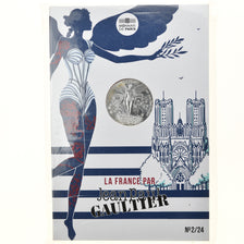Frankreich, Monnaie de Paris, 10 Euro, Jean-Paul Gaultier (La Champagne