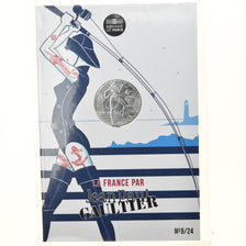 Frankrijk, Parijse munten, 10 Euro, Jean-Paul Gaultier (La Bretagne pêchue)