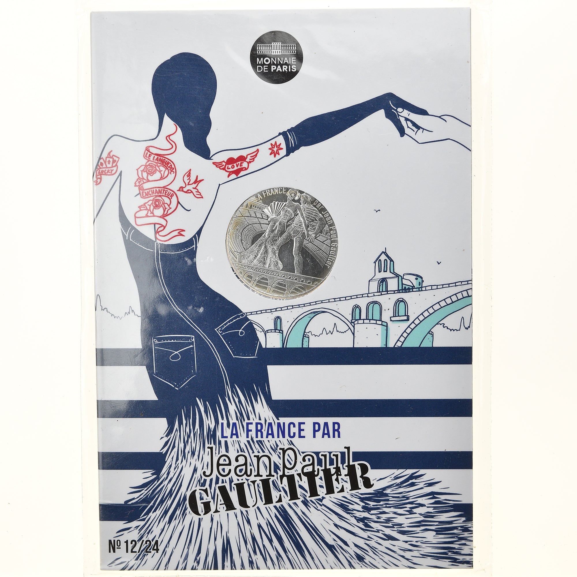 Frankreich, Monnaie de Paris, 10 Euro, Jean-Paul Gaultier (Le Languedoc
